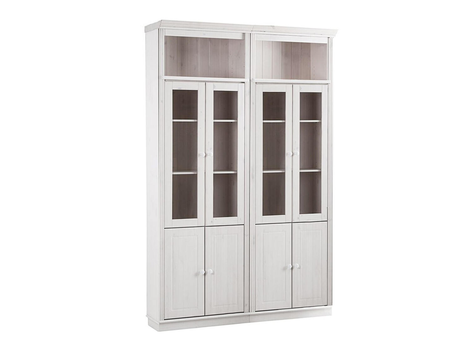 Conjunto de estantería Saltoro 119 (Blanco)