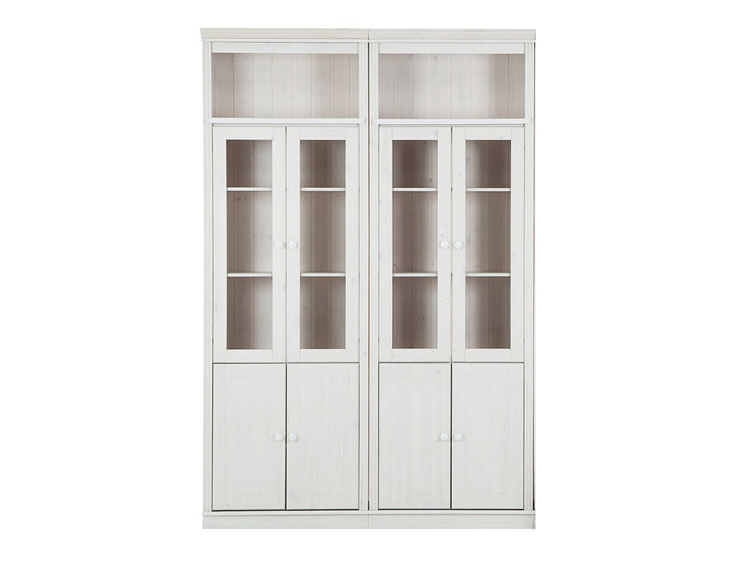 Conjunto de estantería Saltoro 119 (Blanco)