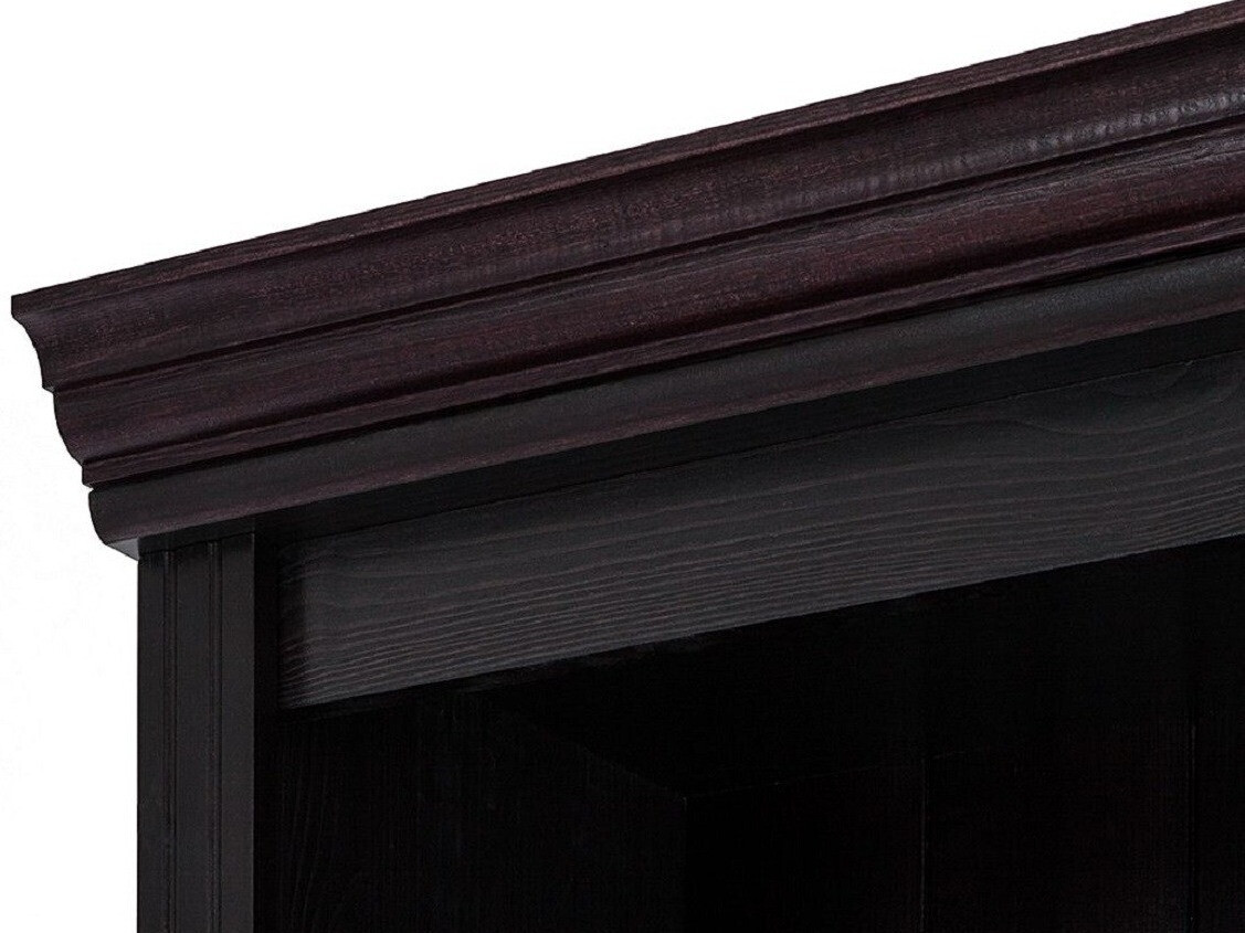 Conjunto de estantería Saltoro 119 (Marrón oscuro)