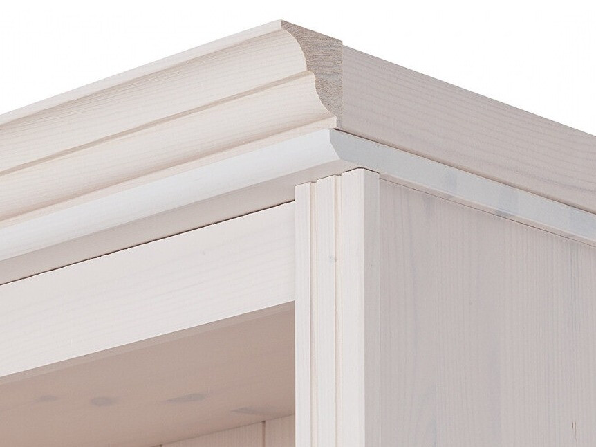 Conjunto de estantería Saltoro 130 (Blanco)