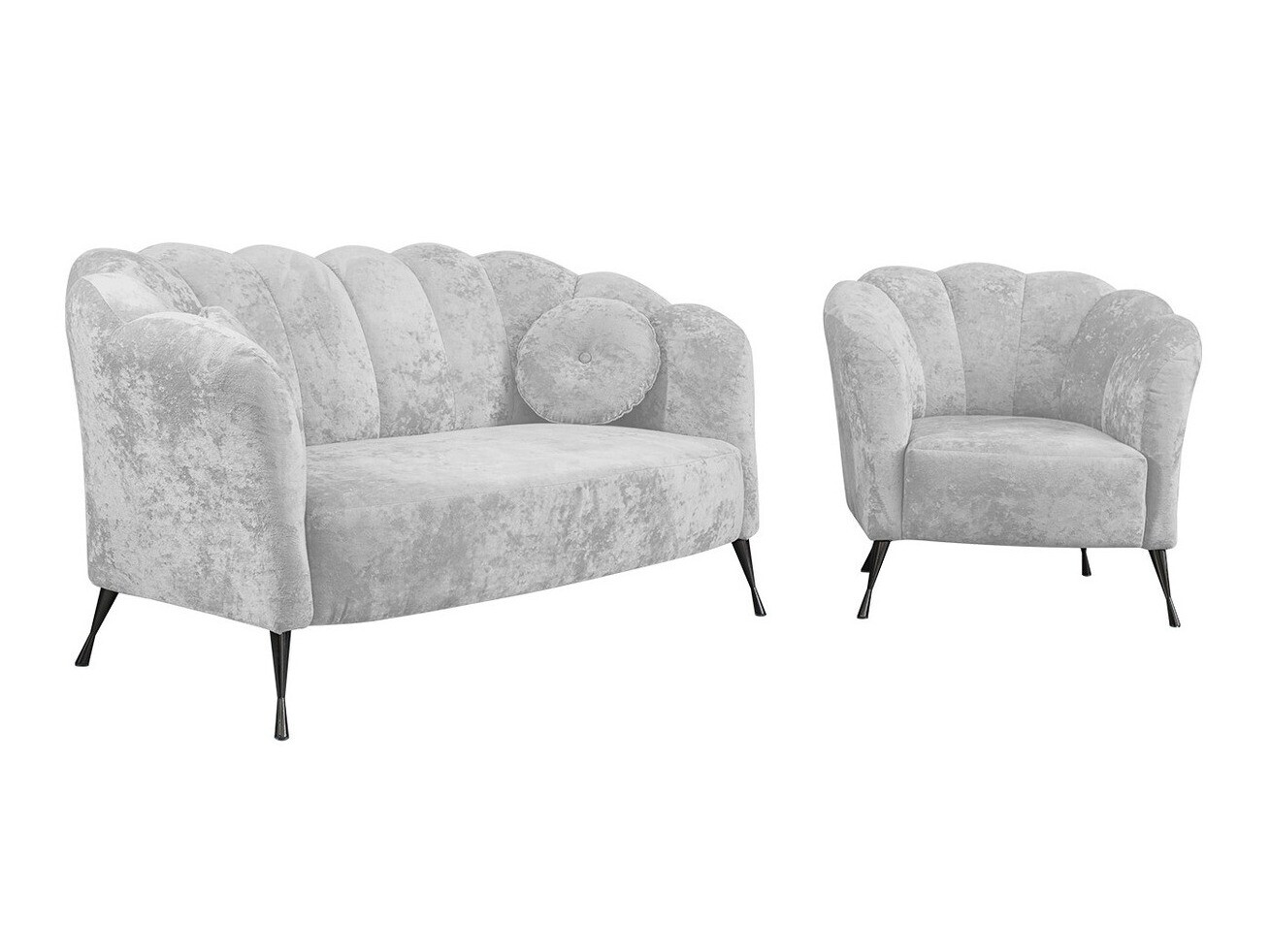 Conjunto de muebles tapizado Providence 152 (Eureka 2132)