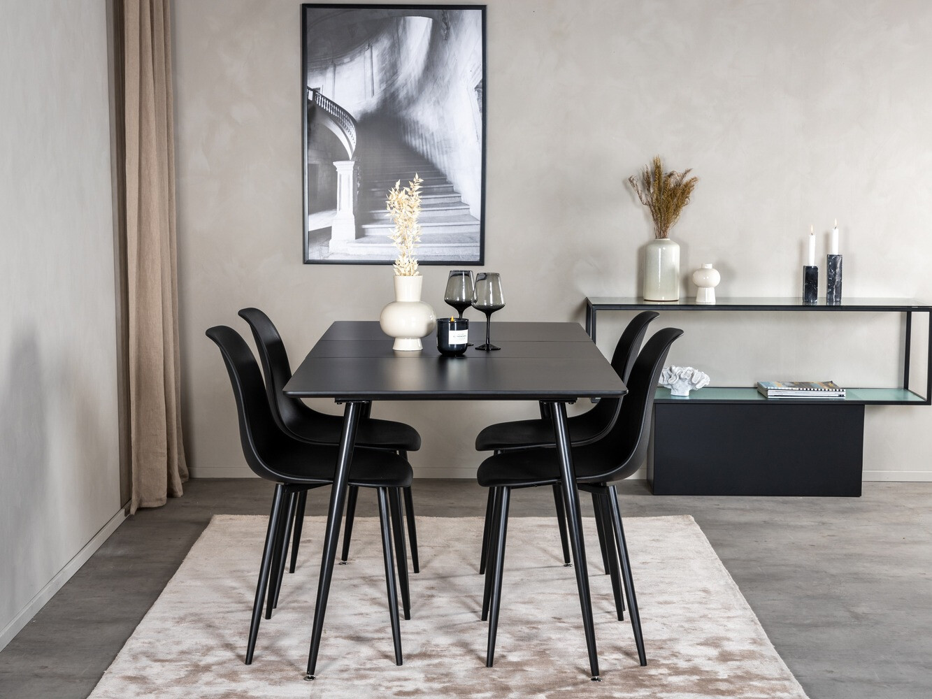 Conjunto de mesas y sillas para comedor Dallas 1524