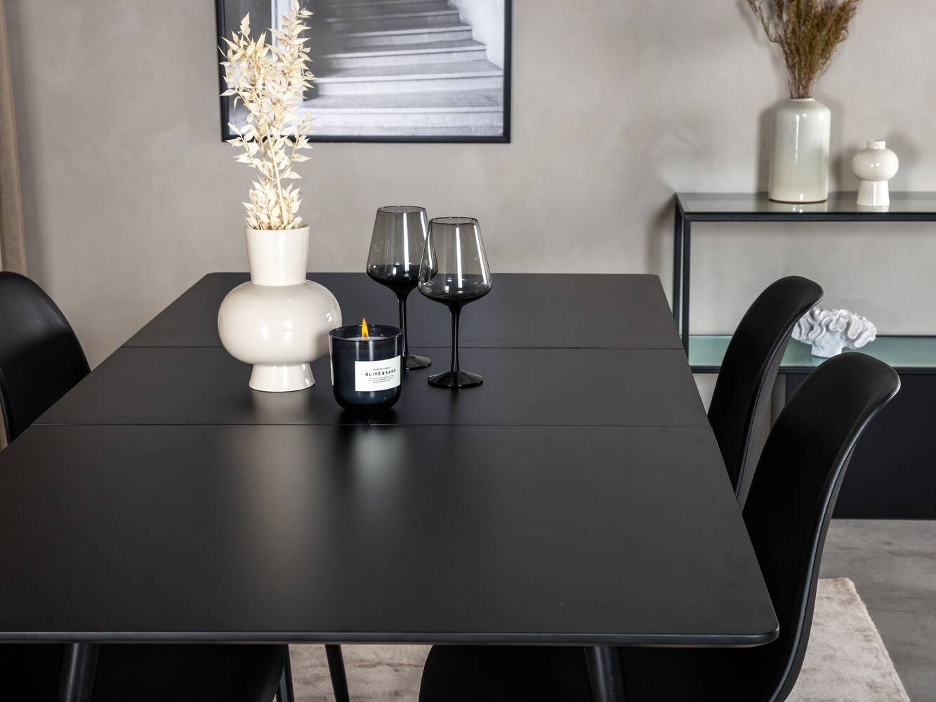 Conjunto de mesas y sillas para comedor Dallas 1524