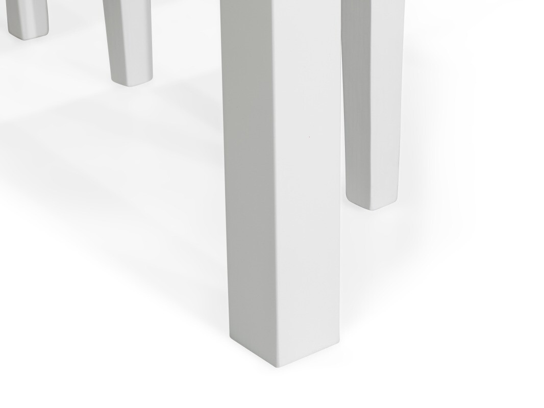 Conjunto de comedor Scandinavian Choice 671 (Gris oscuro + Blanco)