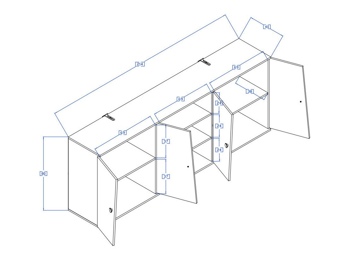 Conjuntos de muebles Mirelbu 117