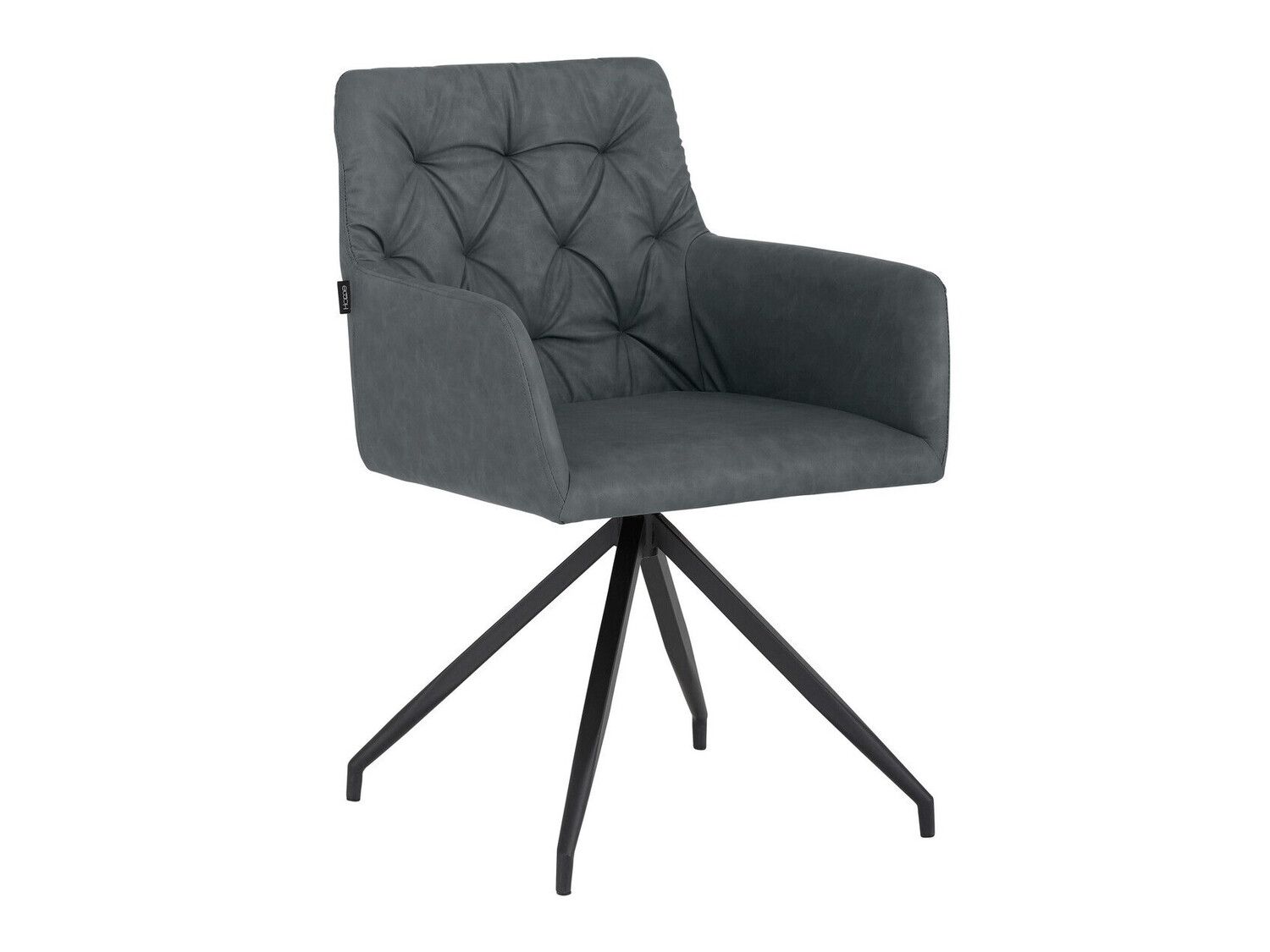 Conjunto de sillas Denton 143 (Gris oscuro)