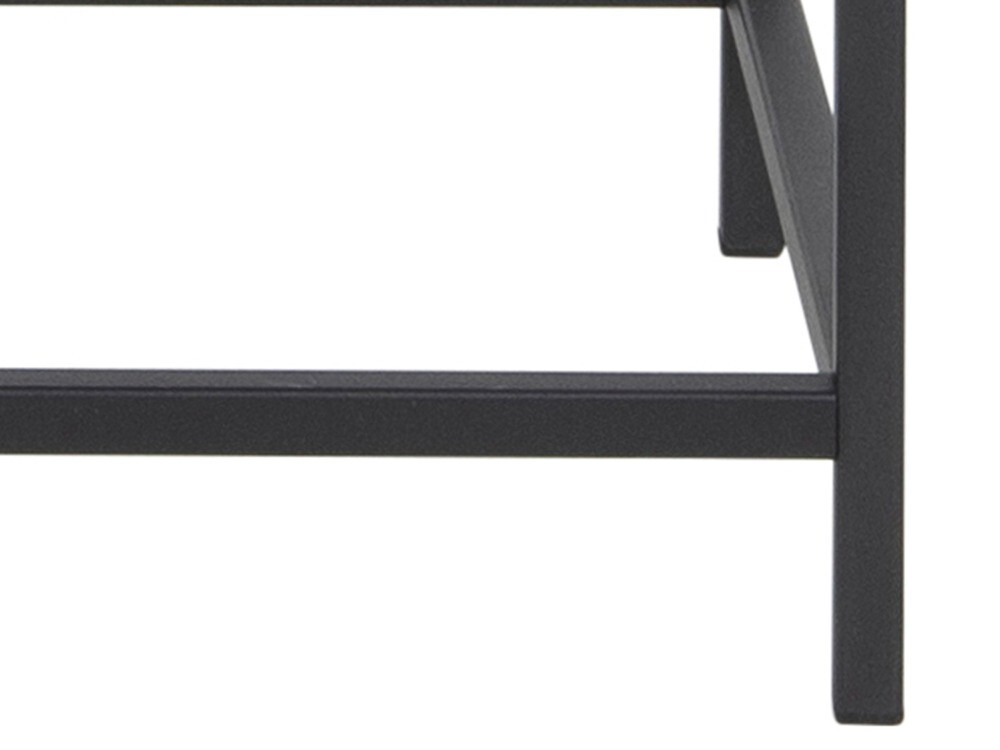 Estantería Norsica Sevferi 141 (Cenizas negro + Negro)