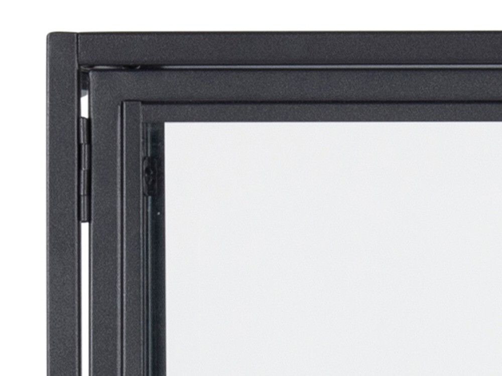 Estantería Norsica Sevferi 141 (Cenizas negro + Negro)