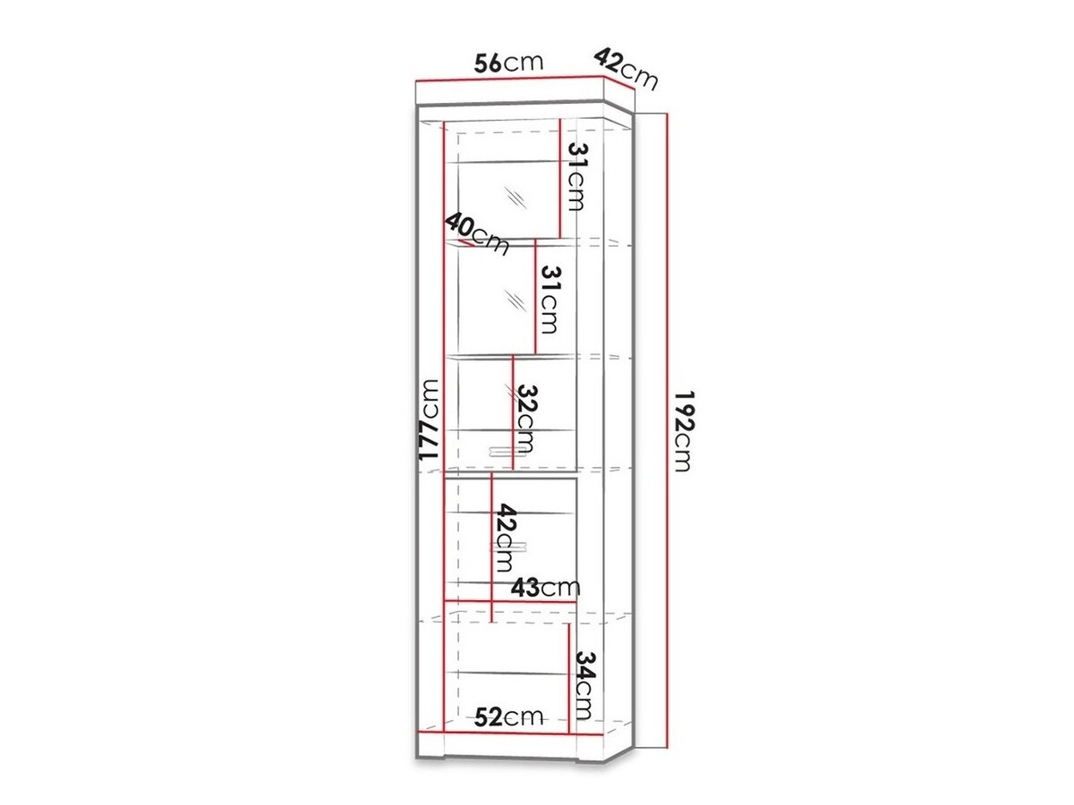 Estantería Serfeno 102 (Arte blanco)