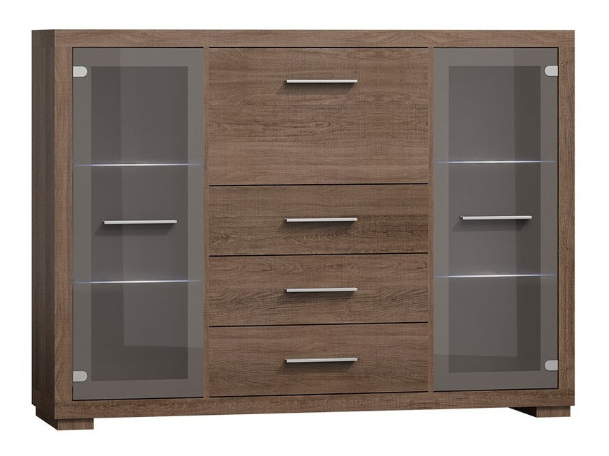 Cómoda Fiomeri 105 (Roble santana oscuro)