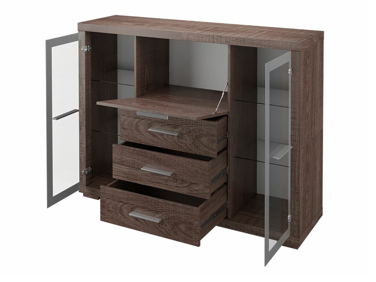 Cómoda Fiomeri 105 (Roble santana oscuro)