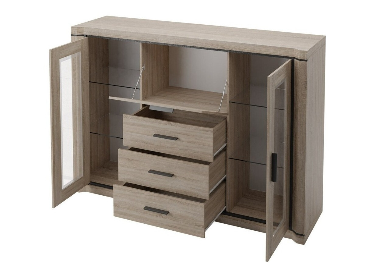 Cómoda Lorelie 106 (Trufa roble)