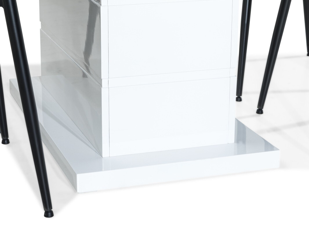 Conjunto de comedor Scandinavian Choice 726 (Azul + Negro)