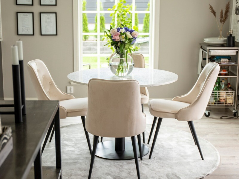 Mesa Dallas 192 (Blanco + Negro)