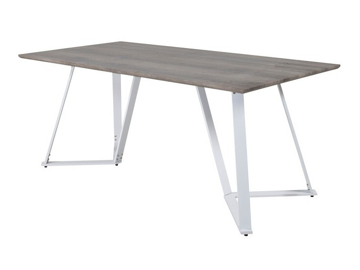 Mesa Dallas 372 (Gris + Blanco)