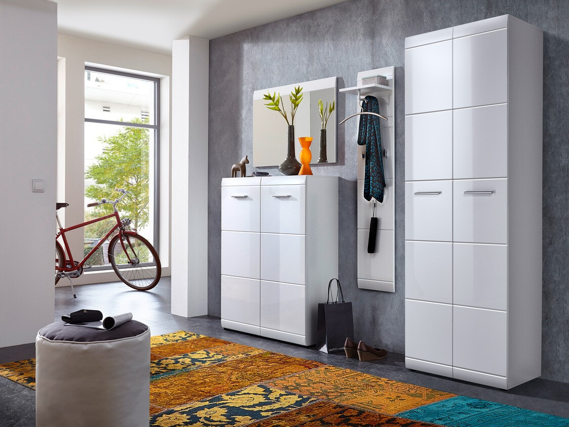 Perchero Livromu 104 (Blanco brillante)