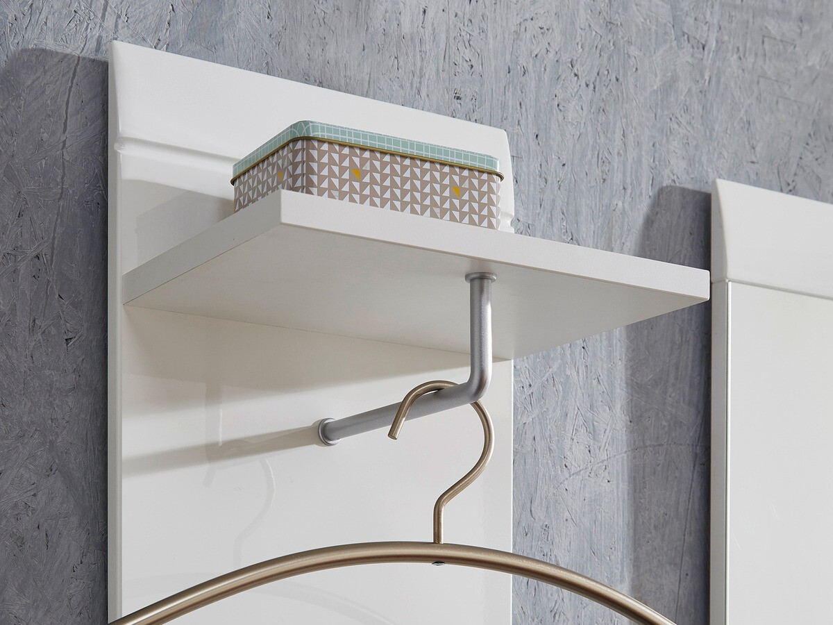 Perchero Livromu 104 (Blanco brillante)