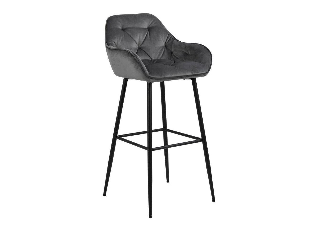 Silla de barra Norsica 474 (Gris + Negro)