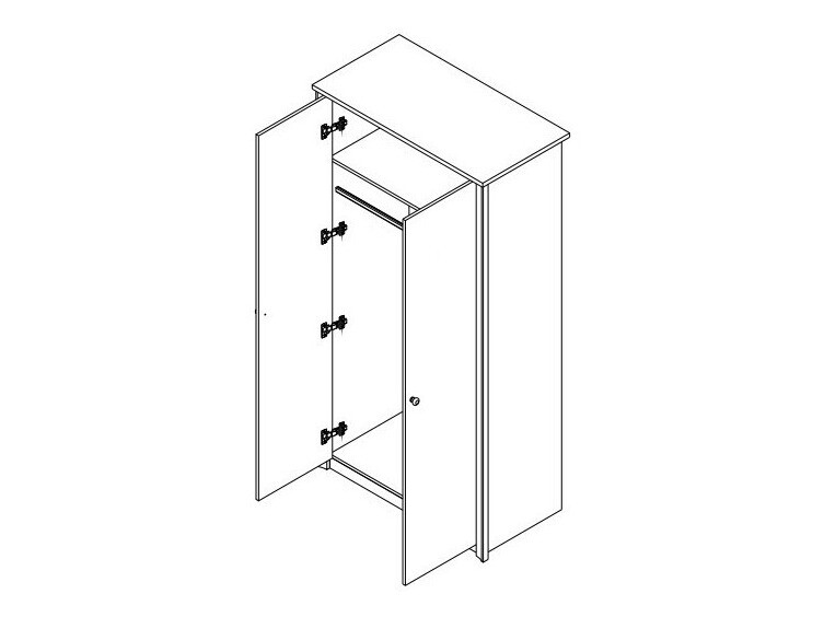 Armario Elialo 111 (Roble Sonoma)