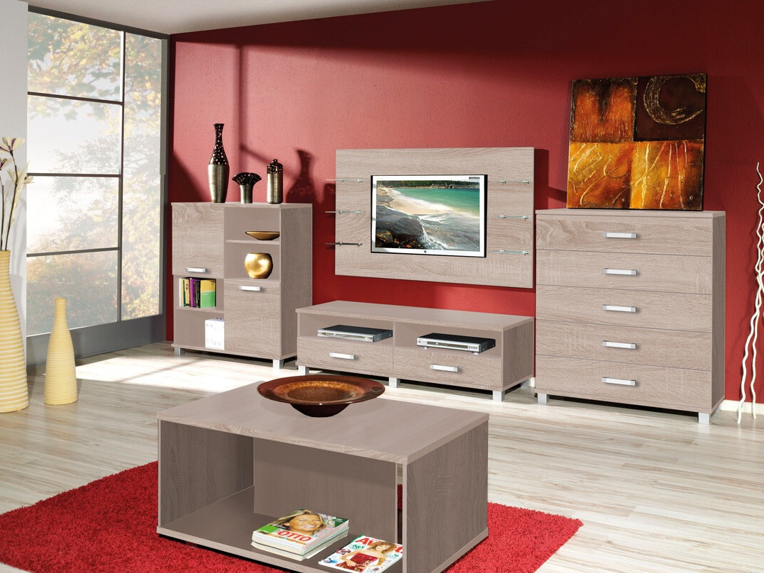 Mueble TV Cirevau 132 (Roble Sonoma)