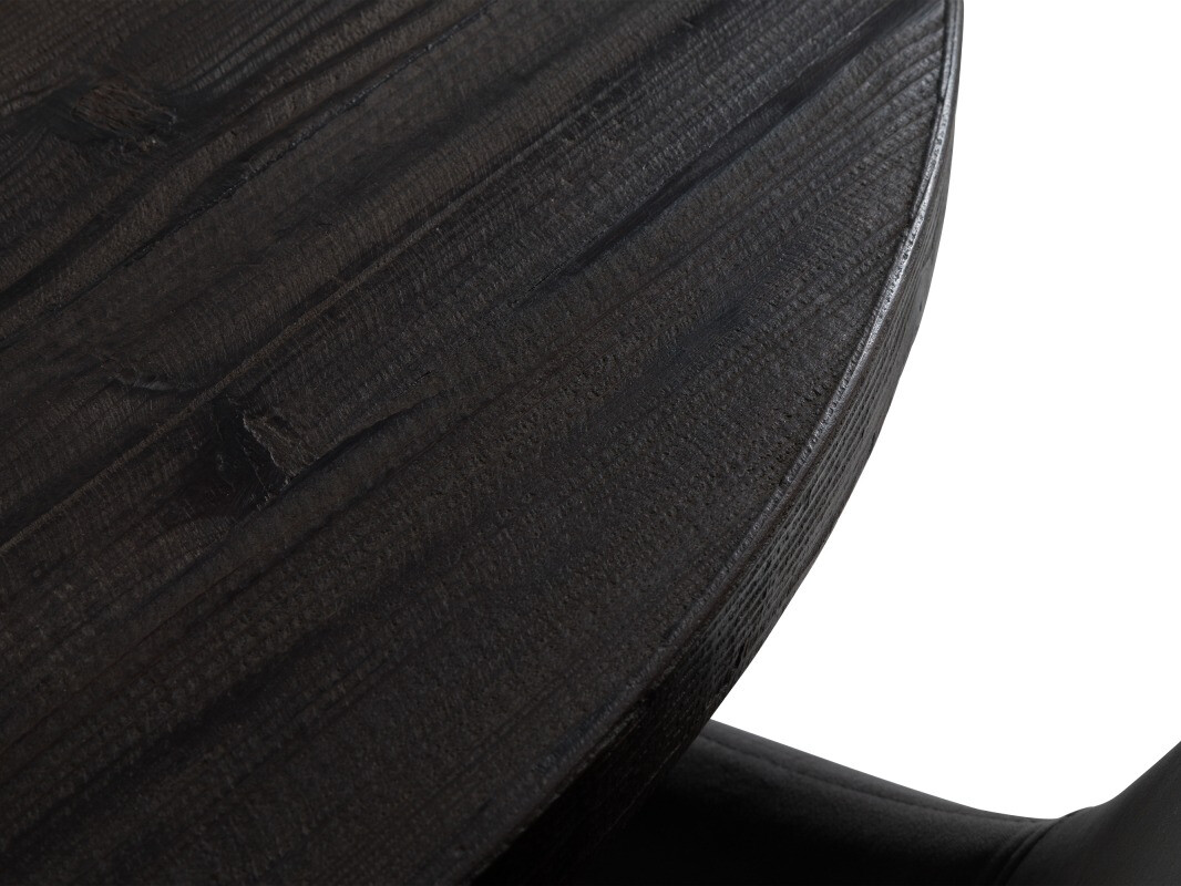 Conjunto de comedor Scandinavian Choice 743 (Gris + Negro)