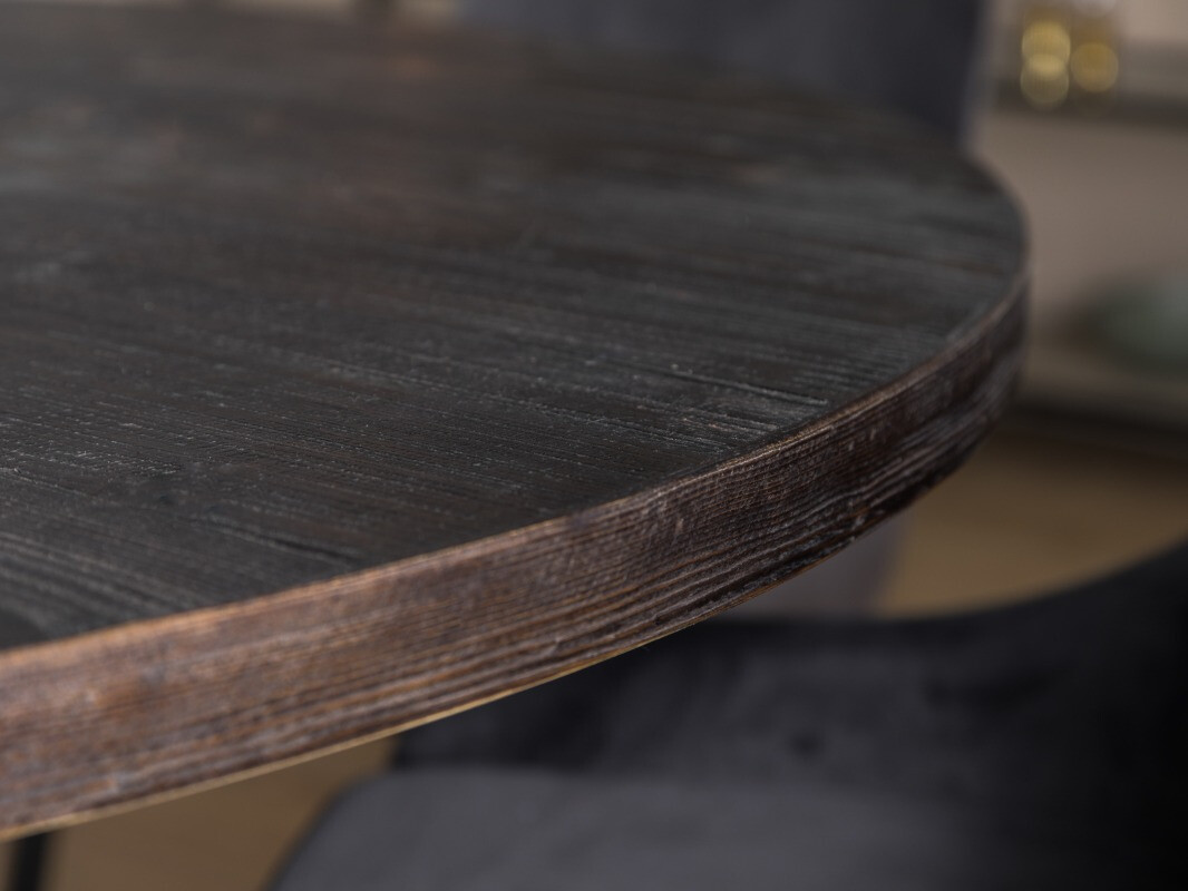 Conjunto de comedor Scandinavian Choice 744 (Gris + Negro)