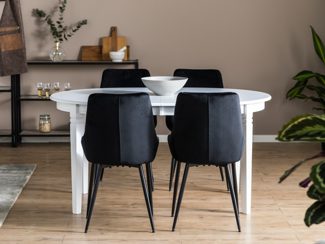 Conjunto de comedor Scandinavian Choice 759 (Negro)