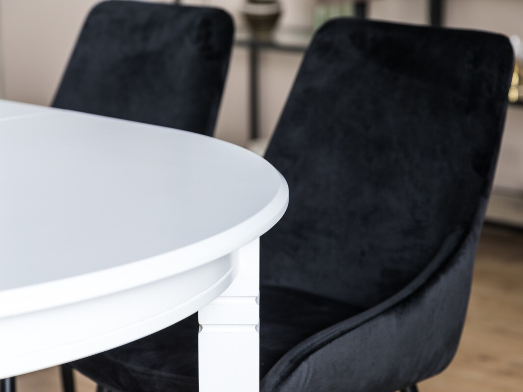 Conjunto de comedor Scandinavian Choice 759 (Negro)