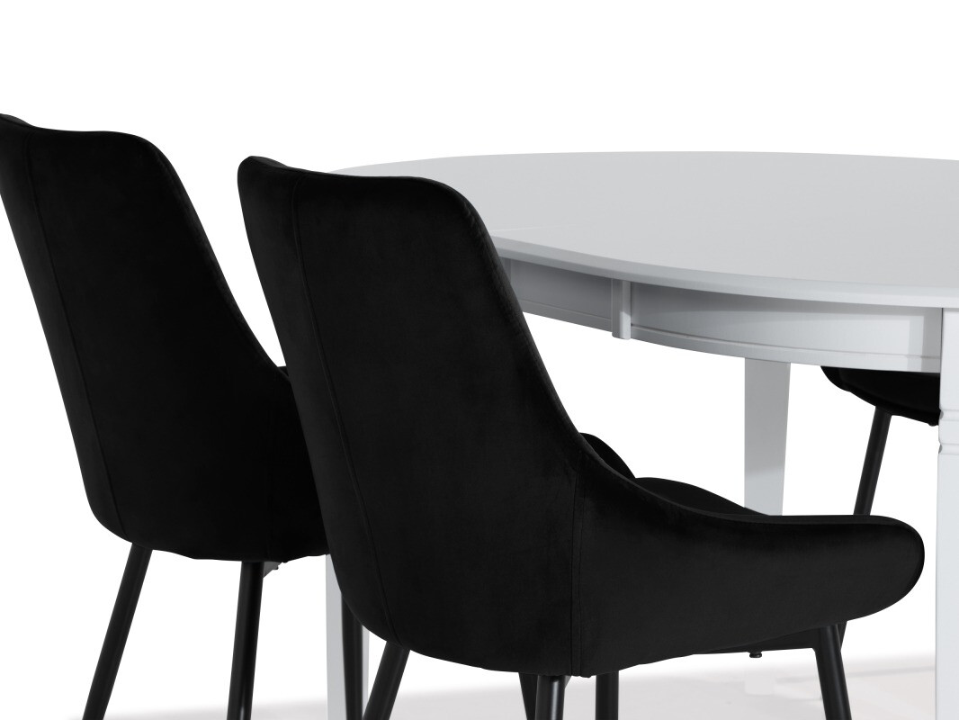 Conjunto de comedor Scandinavian Choice 759 (Negro)