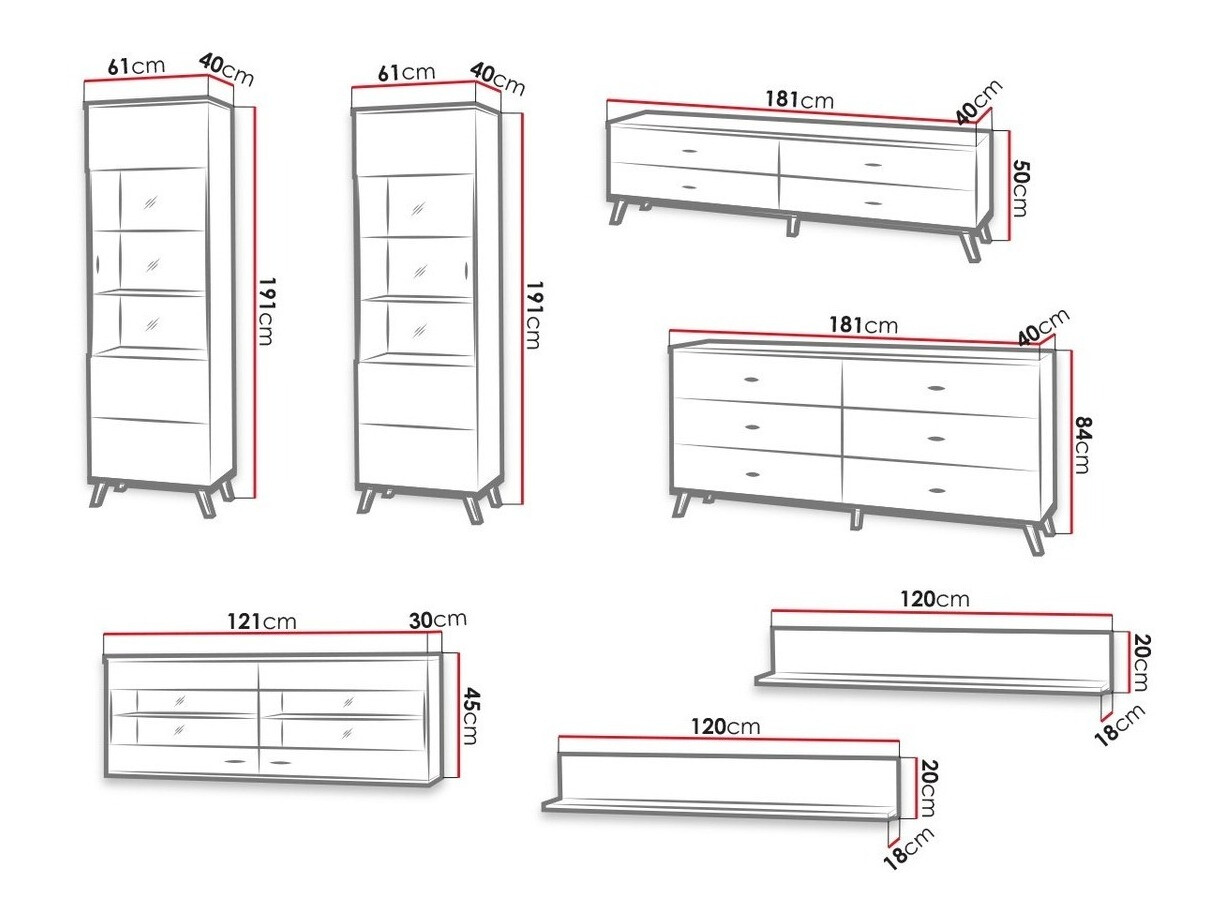 Conjunto de salón Talsere 112