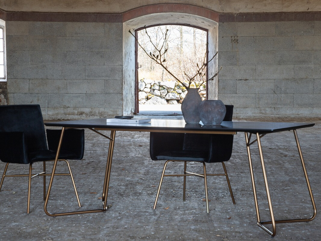 Mesa Dallas 1721 (Negro + Cobre)