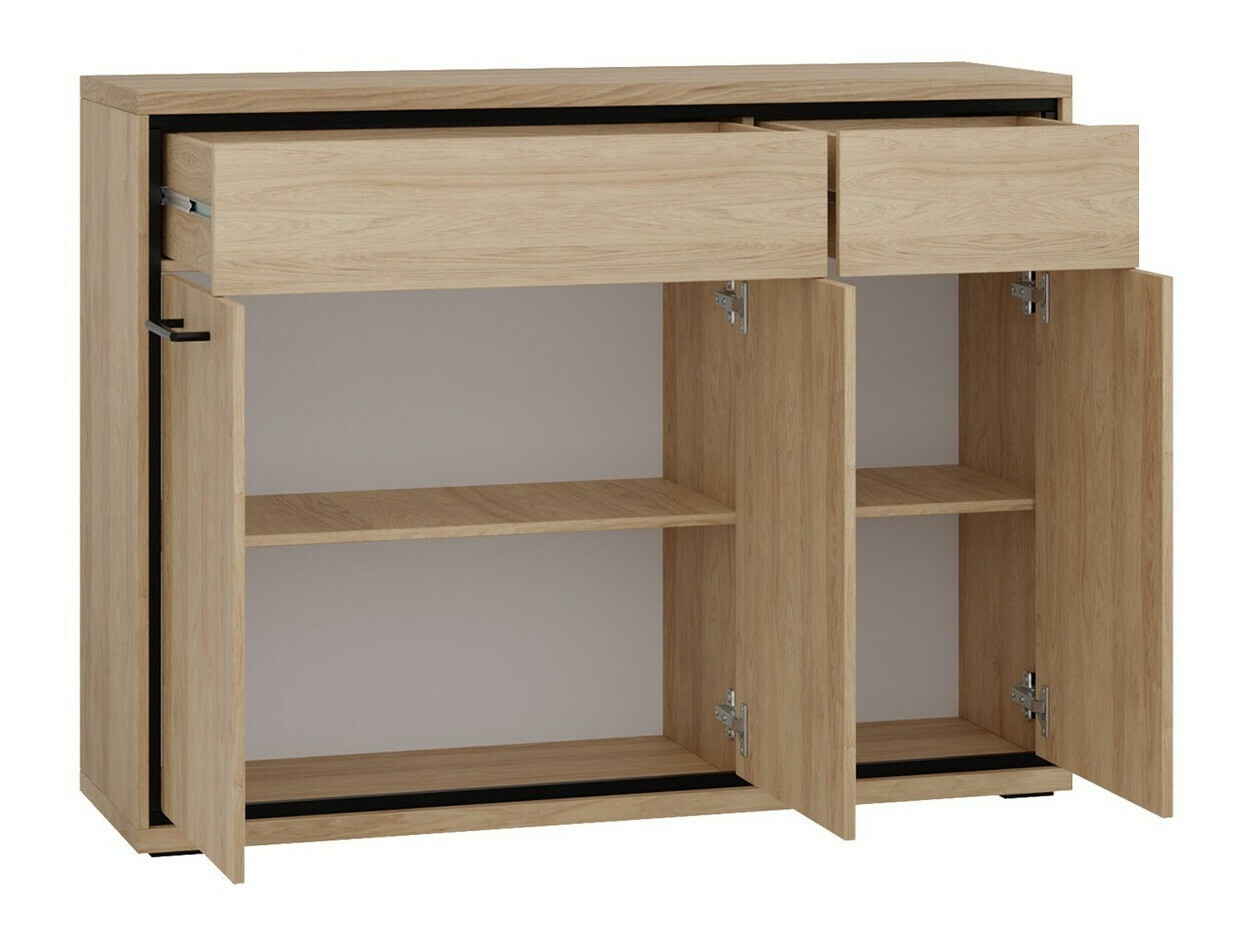 Conjunto de salón Etrmoni 118 (Luminoso madera)