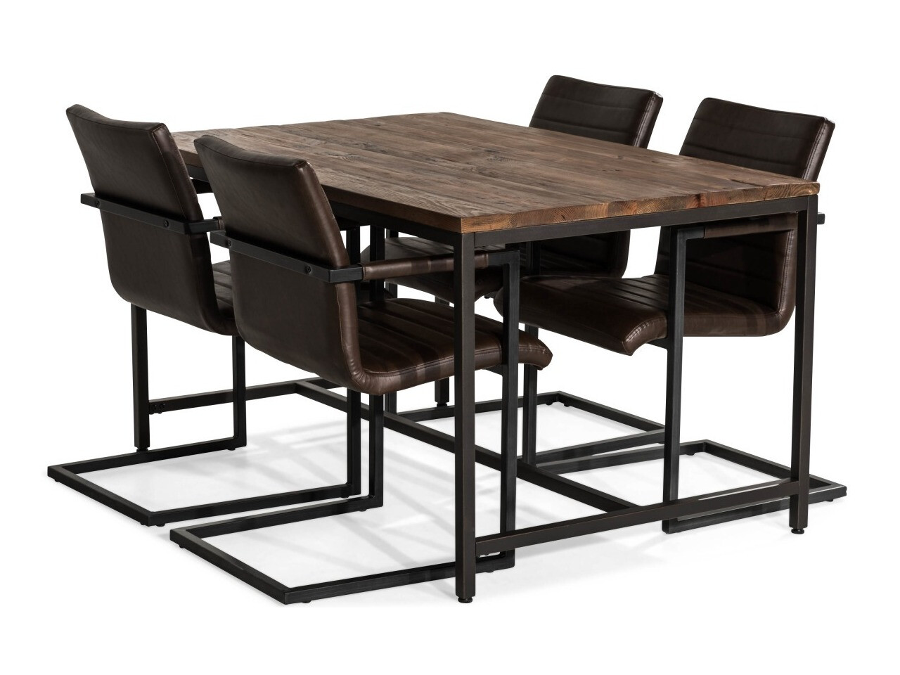 Conjunto de comedor Manor House 205 (Marrón)