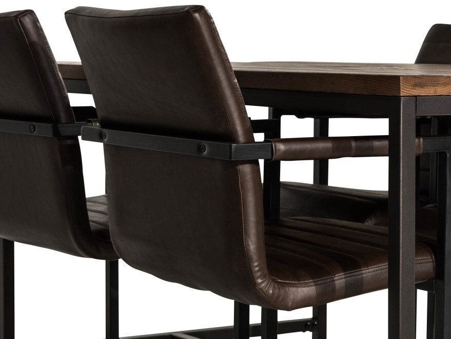 Conjunto de comedor Manor House 205 (Marrón)