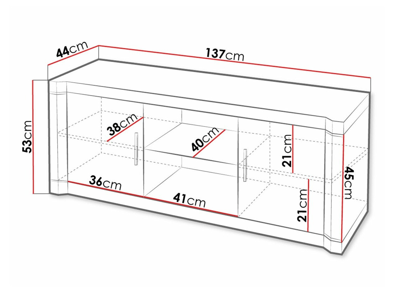 Mueble TV Lorelie 111 (Trufa roble)