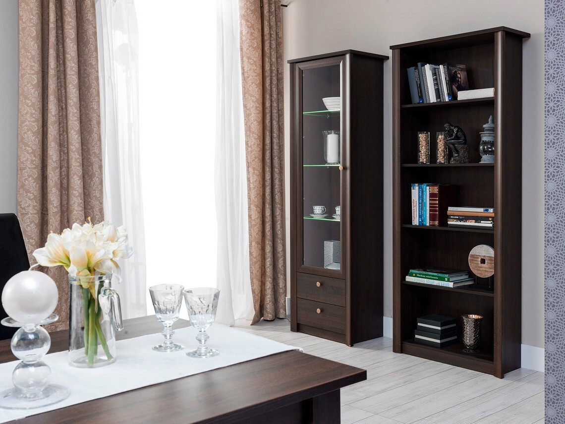 Estantería Elialo 119 (Roble Sonoma oscuro)