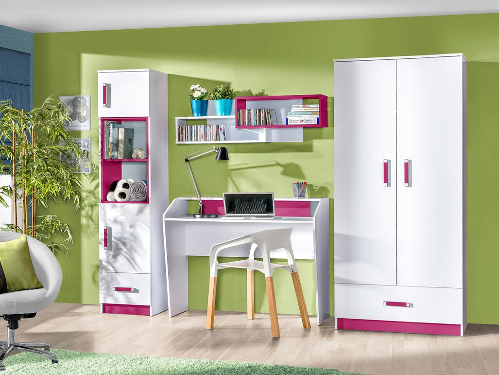 Estantería Lorlare 102 (Blanco + Gris)