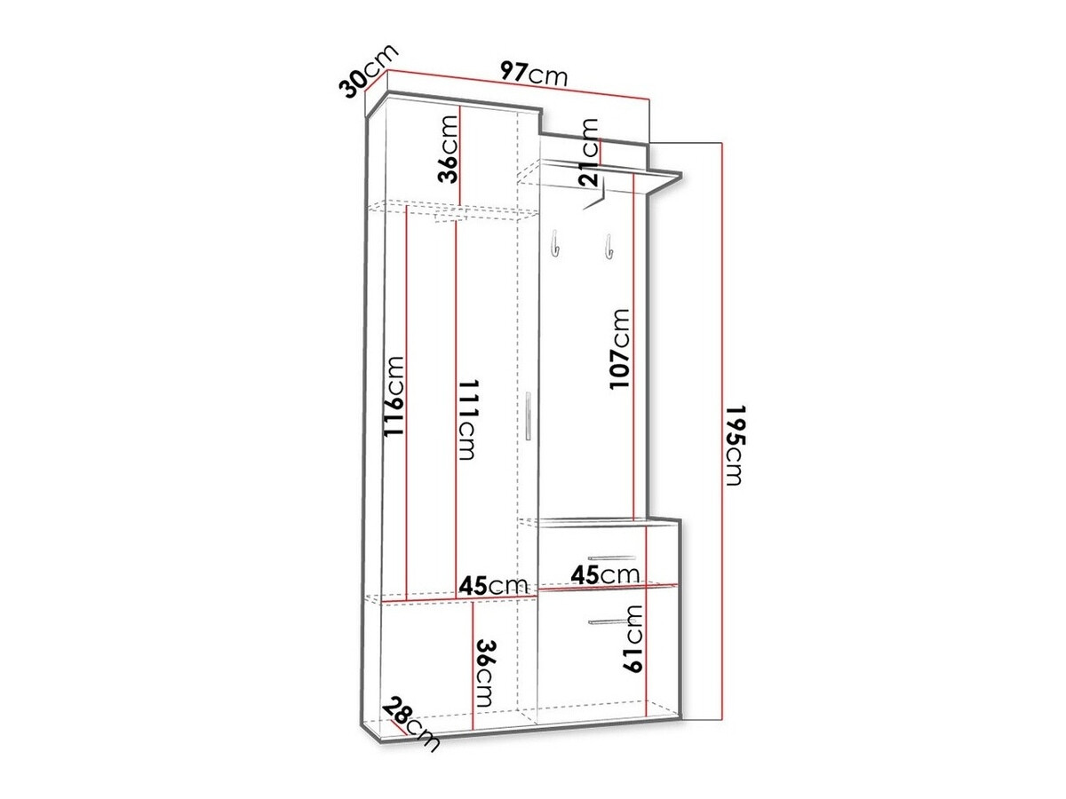 Conjunto para recibidor Columba