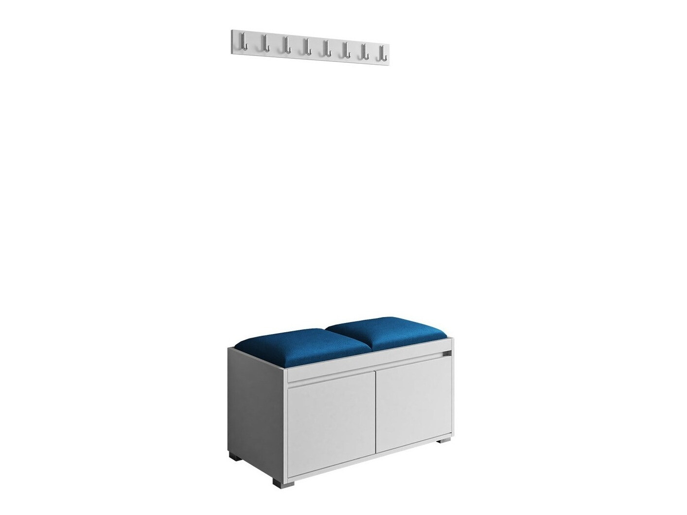 Conjunto para recibidor Comfivo Pinus I (Blanco + Manila 26)