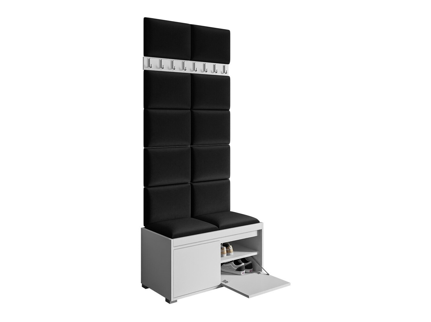 Conjunto para recibidor Comfivo Pinus IV (Blanco + Manila 18)