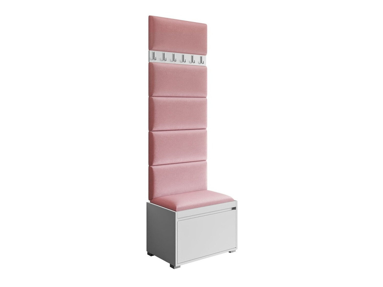 Conjunto para recibidor Comfivo Pinus V (Blanco + Manila 09)