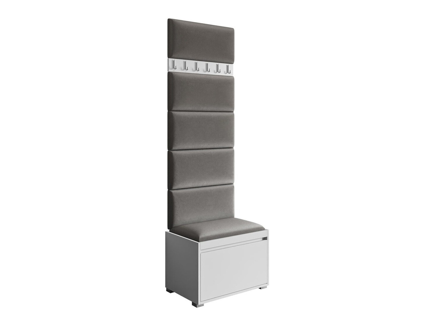 Conjunto para recibidor Comfivo Pinus V (Blanco + Manila 16)