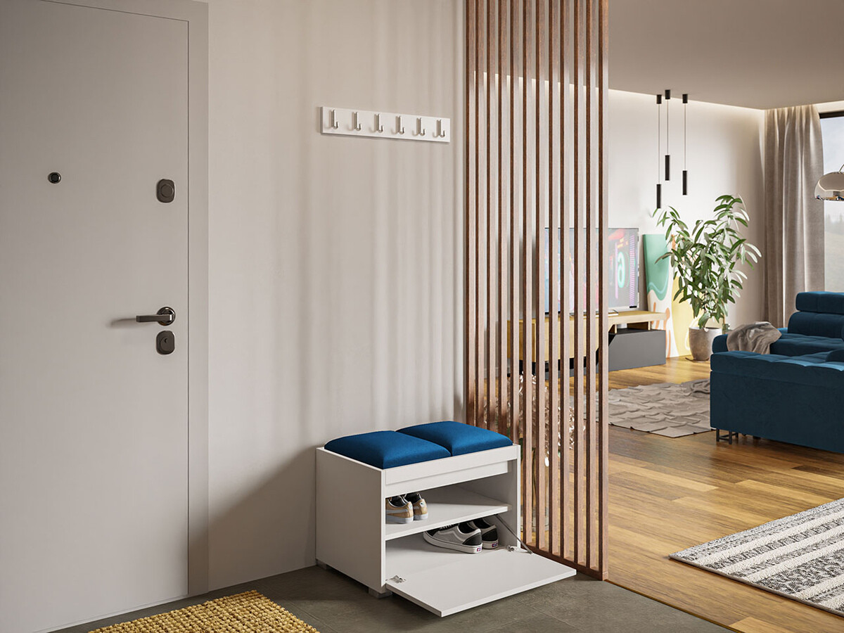 Conjunto para recibidor Comfivo Pinus VI (Blanco + Manila 26)