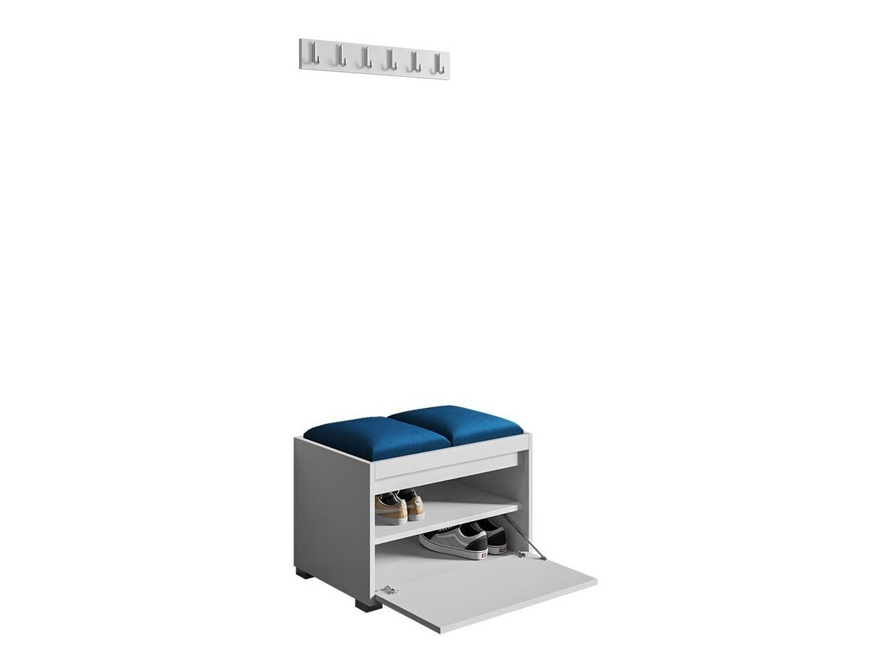 Conjunto para recibidor Comfivo Pinus VI (Blanco + Manila 26)