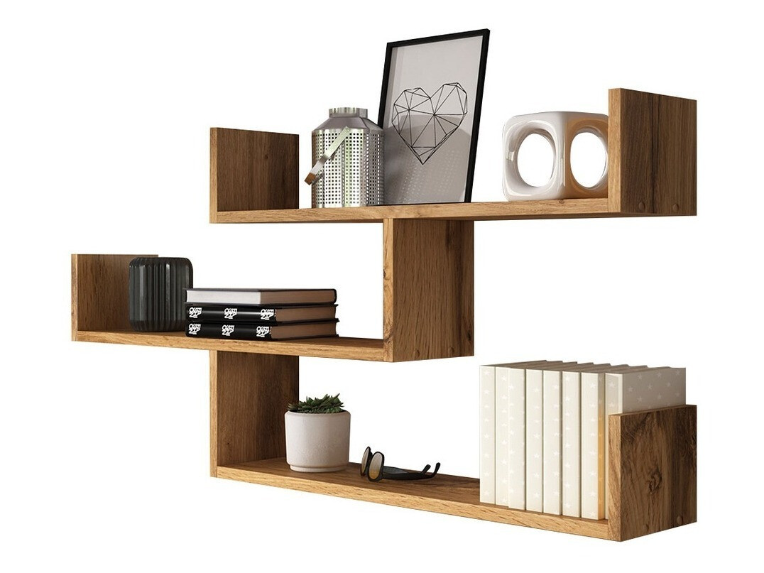 Estantería de pared Sarasota 104 (Roble wotan)