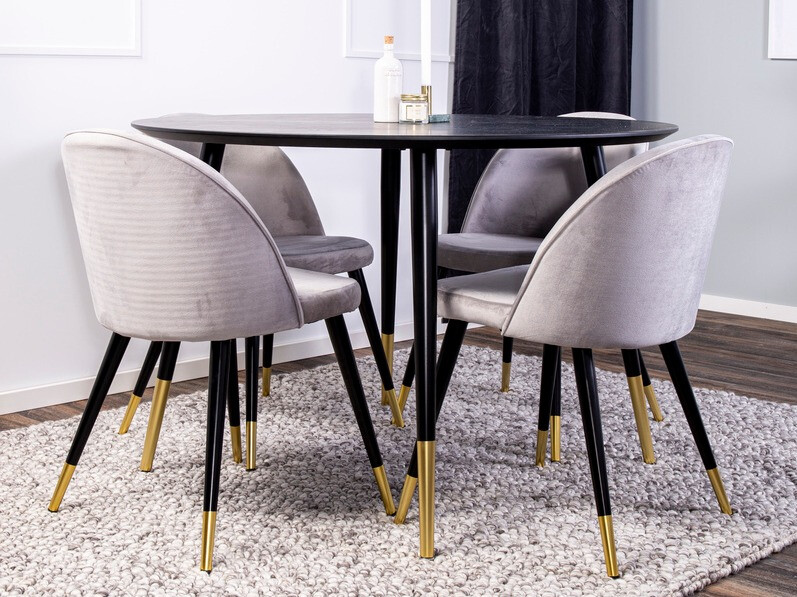 Silla Dallas 137 (Gris + Negro)