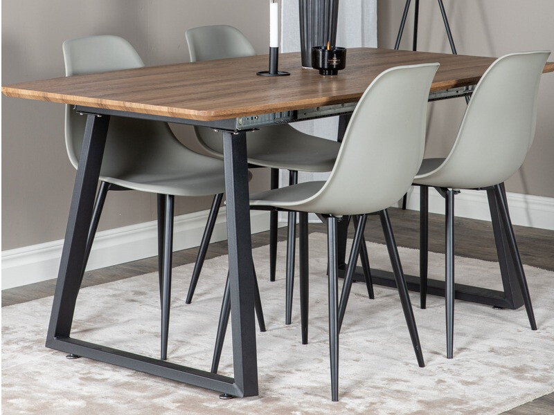 Silla Dallas 198 (Gris + Negro)