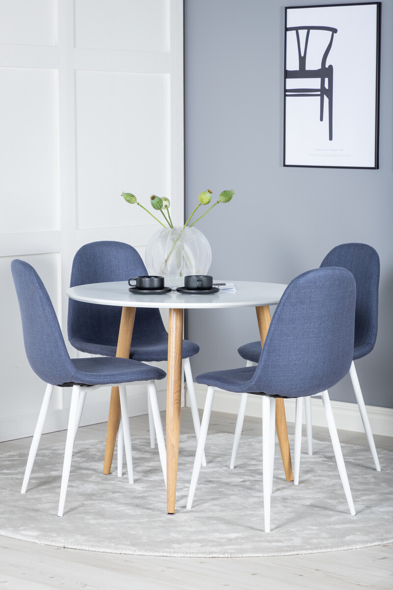 Silla Dallas 201 (Azul + Blanco)