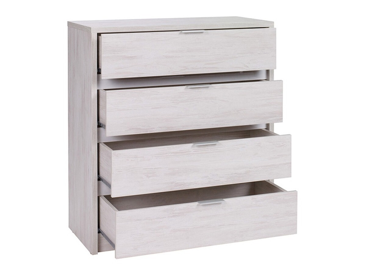 Conjunto de dormitorio Fivelbo 121 (Roble del Monastery + Negro brillante)