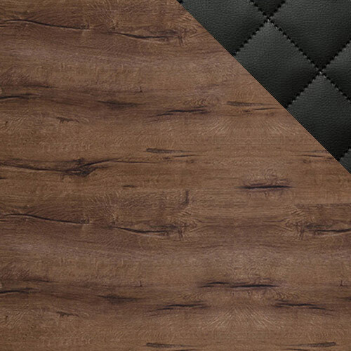 Conjunto de dormitorio Catromi 113 (Roble del Monastery + Soft Pik 011)